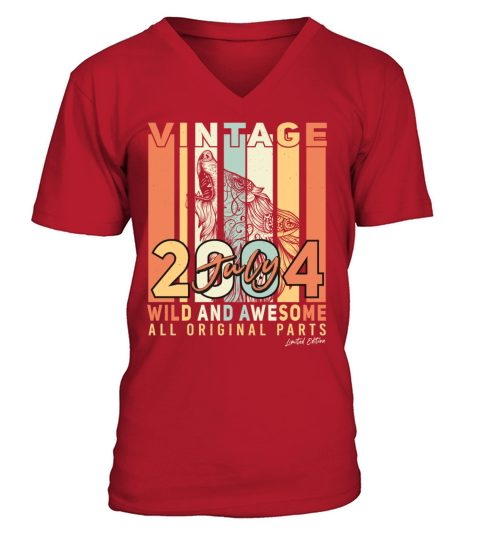 July 2004 Finally 18 Years V-Neck T-shirt