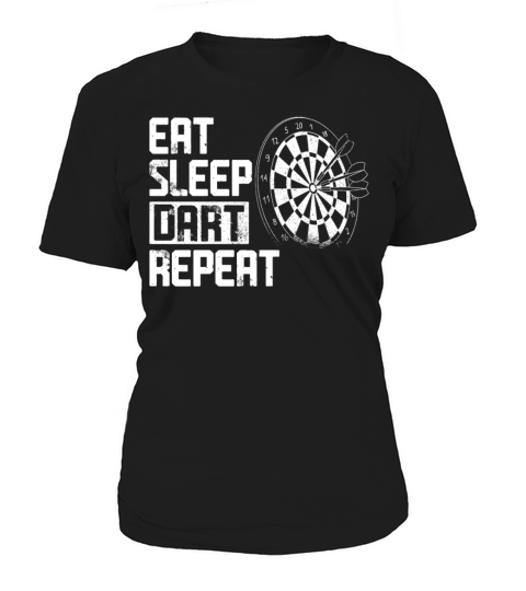 Darts Board Vintage Eat Sleep Dart Women's T-Shirt
