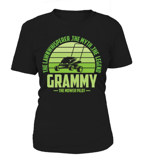 Funny Grammy Lawn Mowing Shirt Lawn Mower Mow Summ Women's T-Shirt