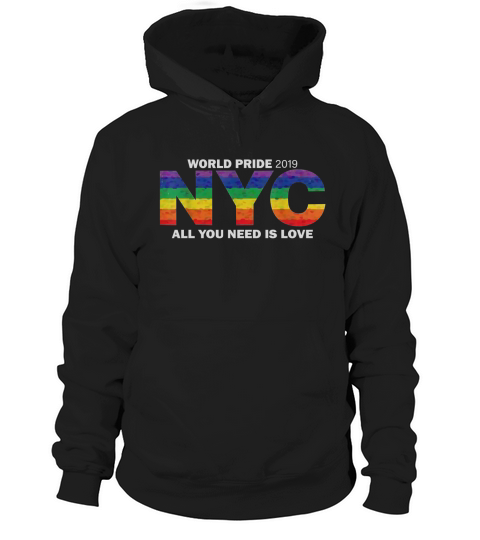 2019 NYC World Pride, New York Pride LGBTQ shirt Hoodie Unisex