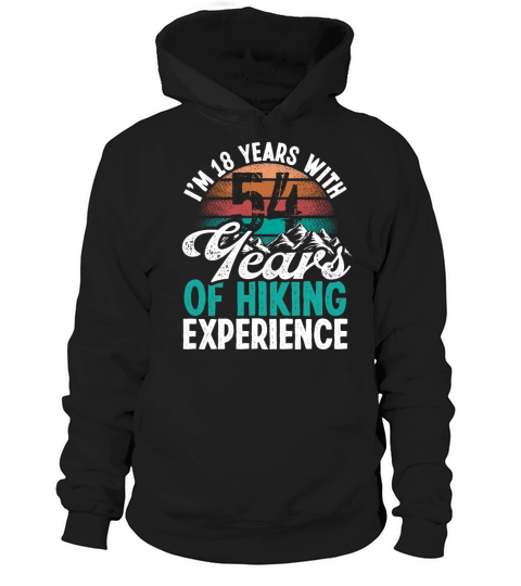 72 Years Old Hiking Mountains Vintage 72 Birthday Hoodie Unisex