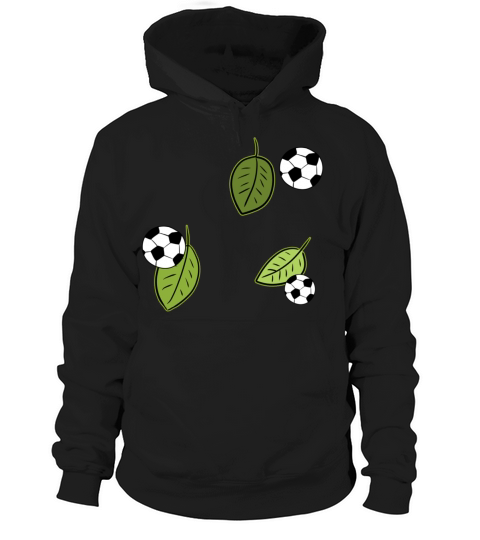 football balls pattern sports nature leaves nature Hoodie Unisex