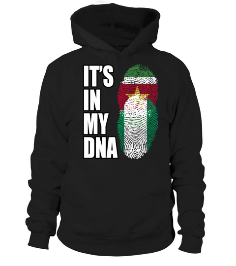 Surinamese And Nigerian Vintage Heritage DNA Flag Hoodie Unisex