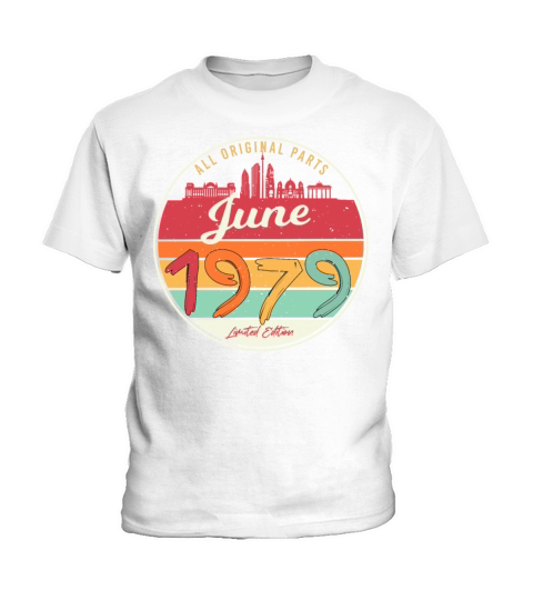 Retro 1979 June Kids T-Shirt