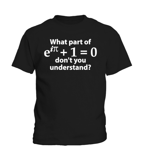 What Part Of Dont You Understand - Funny Math T-Shirt Kids T-Shirt