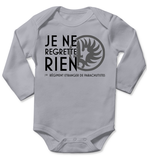 1 REP Legion Etrangere T-Shirt Long Sleeve Baby One-Piece