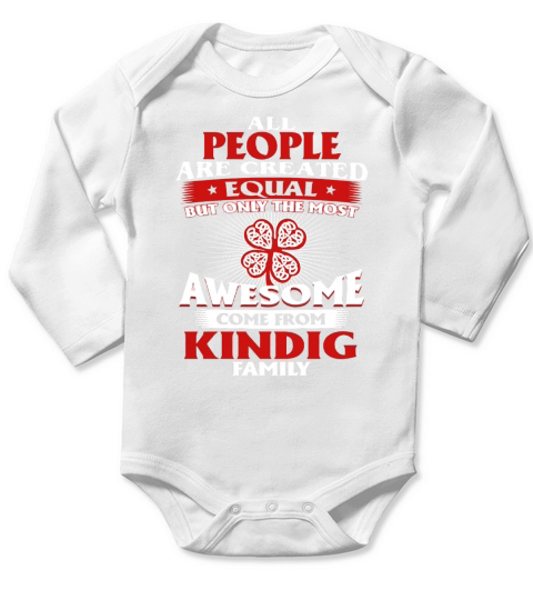 Its a Kindig Thing You Wouldnt Understand - Name Custom T-Shirts Long Sleeve Baby One-Piece