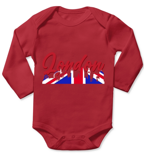 London Long Sleeve Baby One-Piece