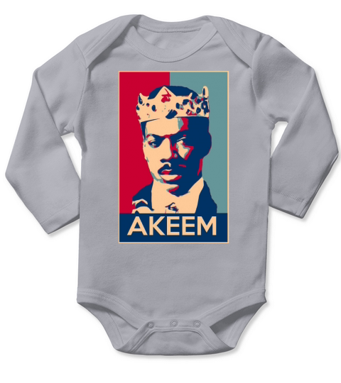 Prince Akeem Long Sleeve Baby One-Piece