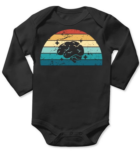 Retro Quizzing Sunset Vintage Quiz Sunrise Long Sleeve Baby One-Piece