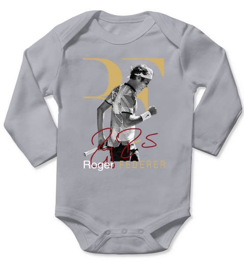Roger Federer Perfect Long Sleeve Baby One-Piece