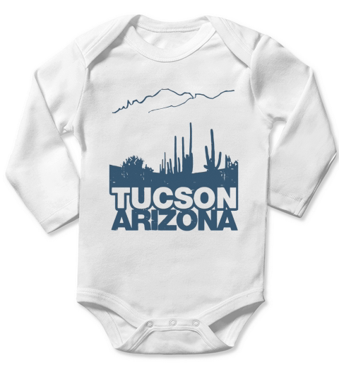 tucson arizona Long Sleeve Baby One-Piece