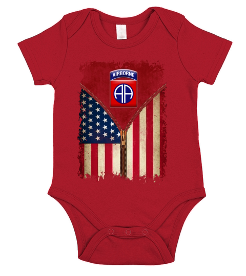 82nd Airborne Division Short Sleeve Baby One-Piece