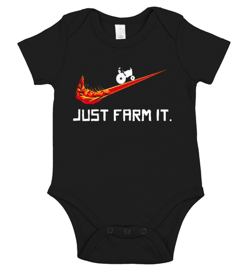 Bewirtschaften Sie es einfach im ein Landwirtt-shirt Short Sleeve Baby One-Piece