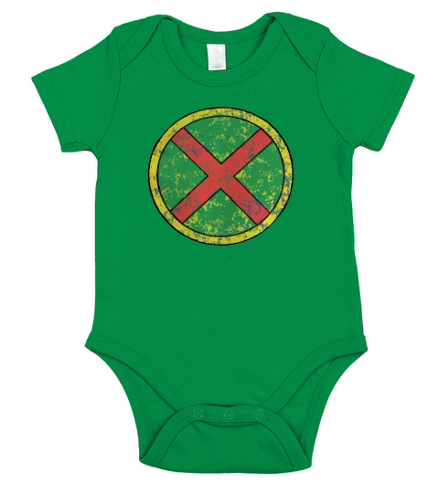 Martian Manhunter  Logo Short Sleeve Baby One-Piece