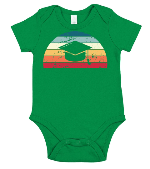Retro Learning Sunset Vintage studying Sunrise Short Sleeve Baby One-Piece