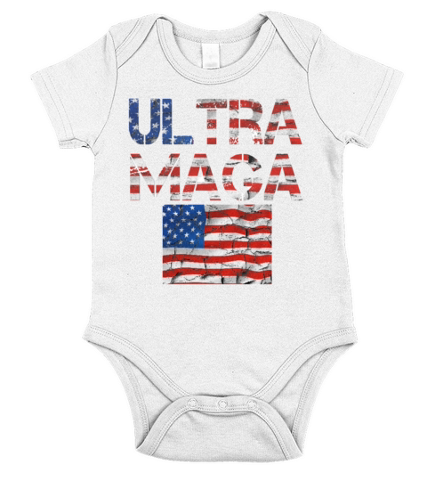 Ultra Maga Short Sleeve Baby One-Piece