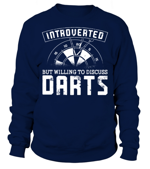 Darts Board Vintage Introverted Sweatshirt Unisex