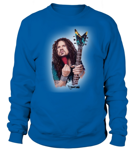 Dimebag Darrell Guitar Sweatshirt Unisex