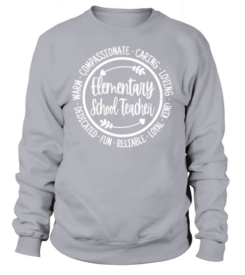 Elementary School Teacher Vintage Funny Gift Sweatshirt Unisex