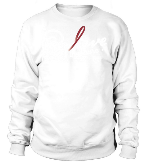 Migraine Awareness Ribbon Shirt Sweatshirt Unisex