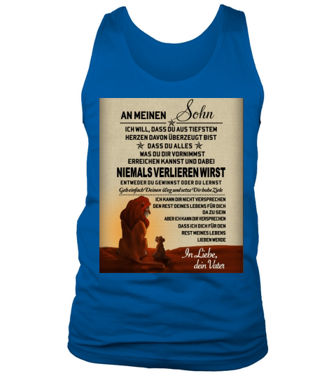 An Meinen Sohn - Coffee Mug (colored) Tank Top Unisex