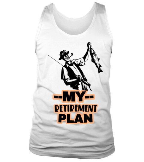 Funny Fishing Retirement Tank Top Unisex