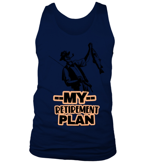 Funny Fishing Retirement Tank Top Unisex