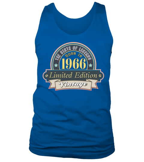 Idea for a gift to those who were born in 1966 Tank Top Unisex