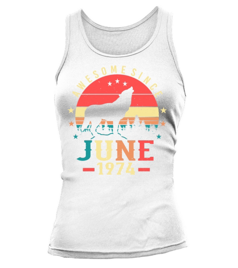 June 1974 Retro Tank top Woman