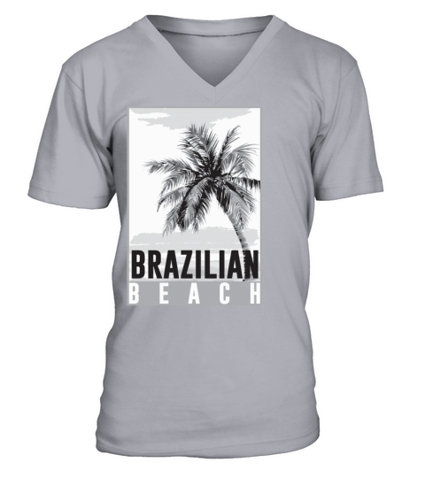 Brazil V-Neck T-shirt