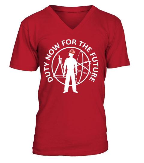 Devo Band  Duty Now for the Future Tshirt V-Neck T-shirt