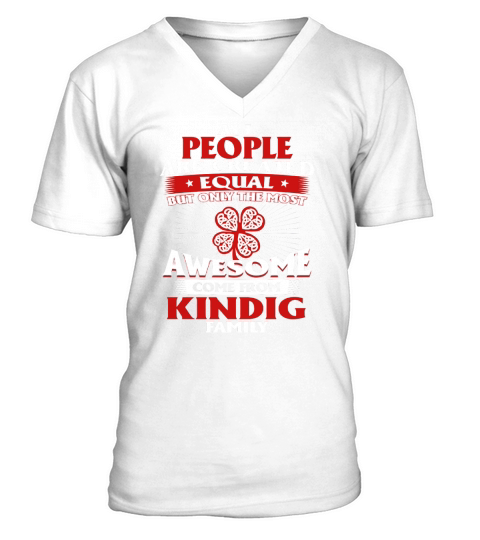 Its a Kindig Thing You Wouldnt Understand - Name Custom T-Shirts V-Neck T-shirt