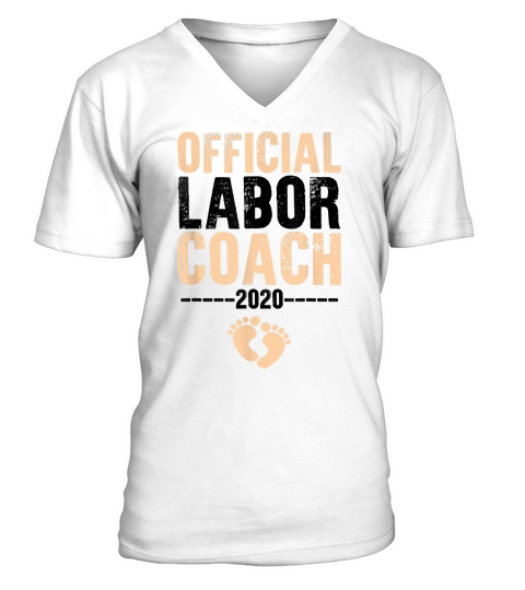 Official Labor Coach 2020 V-Neck T-shirt