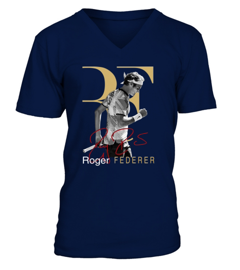 Roger Federer Perfect V-Neck T-shirt