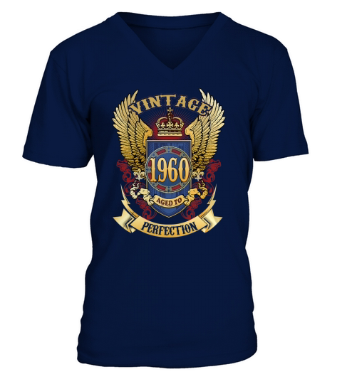 VINTAGE 1960 V-Neck T-shirt