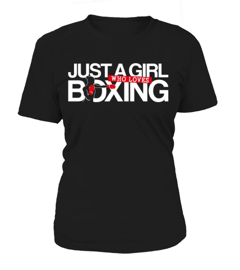 Boxing Vintage Just A Girl Who Women's T-Shirt