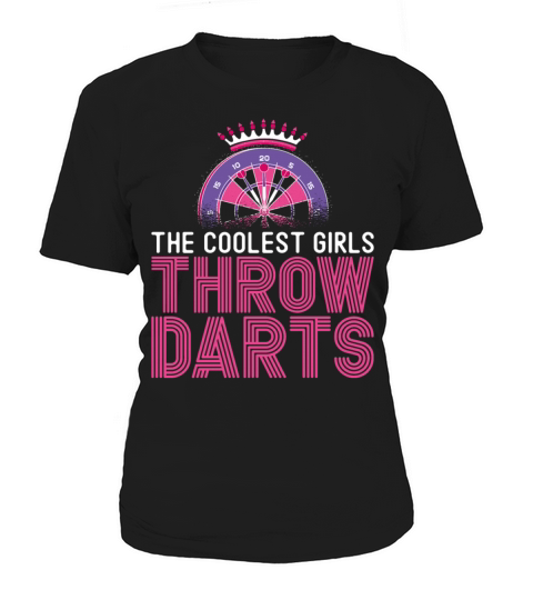 Darts Board Girl Vintage The Women's T-Shirt