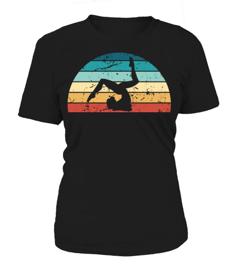 Retro Gymnastics Sunset Vintage sports Sunrise Women's T-Shirt