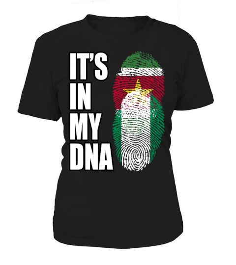 Surinamese And Nigerian Vintage Heritage DNA Flag Women's T-Shirt