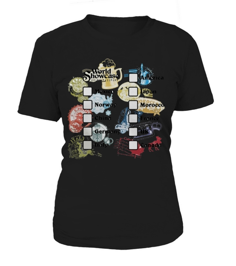 Drink Around the World-EPCOT Passport Shirt Women's T-Shirt