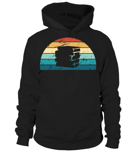 Retro Reading Sunset Vintage Read Sunrise Hoodie Unisex