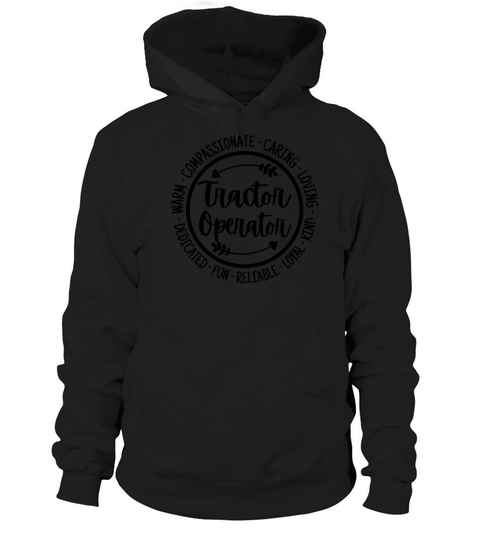 Tractor Operator Vintage Gift Hoodie Unisex