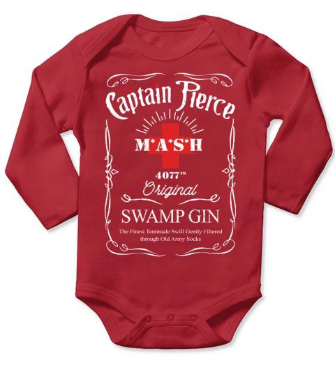 Captain Pierce Long Sleeve Baby One-Piece