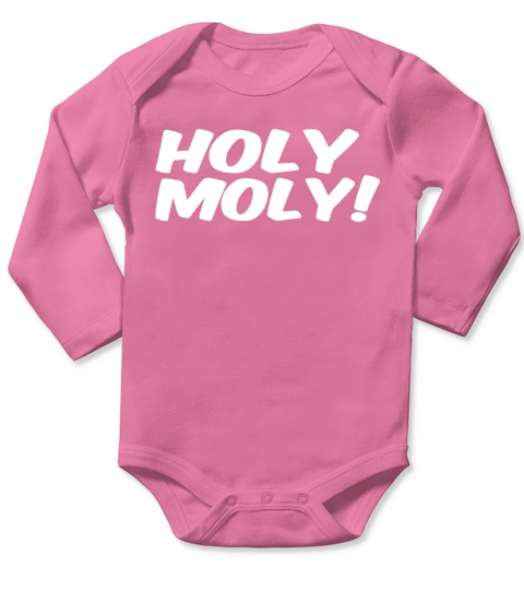 HOLY MOLY T-Shirt Long Sleeve Baby One-Piece