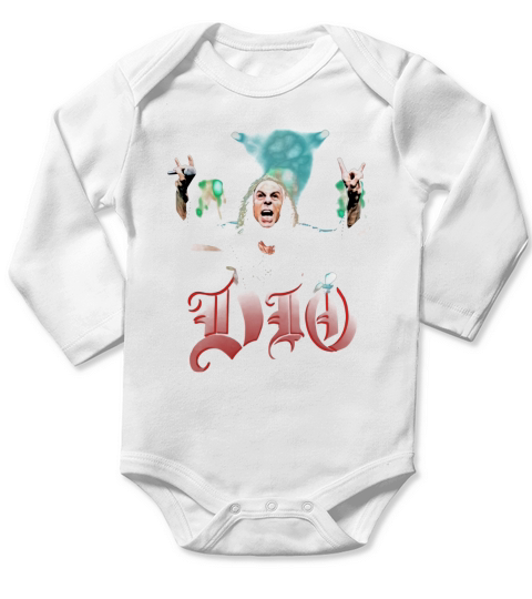 Ronnie James Dio Fans Long Sleeve Baby One-Piece