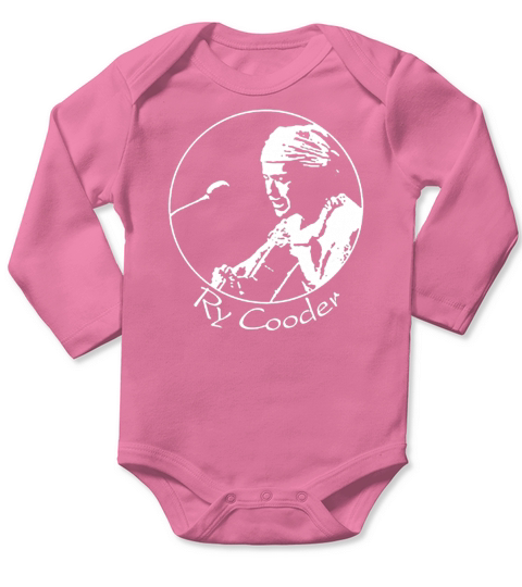 Ry Cooder Fan Long Sleeve Baby One-Piece
