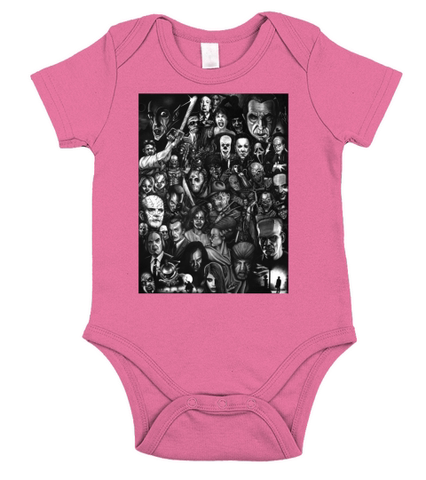 Classic Horror Movies Classic T-Shirt SHIRT Short Sleeve Baby One-Piece