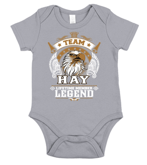 HAY team legend, HAY tshirt Short Sleeve Baby One-Piece