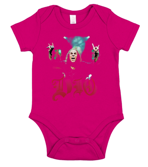 Ronnie James Dio Fans Short Sleeve Baby One-Piece